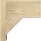 Ekena Millwork Traditional Block Rough Sawn Outlooker, Douglas Fir, 8"W x 14"D x 14"H OUT08X14X14TRA05RDF - alternate 4